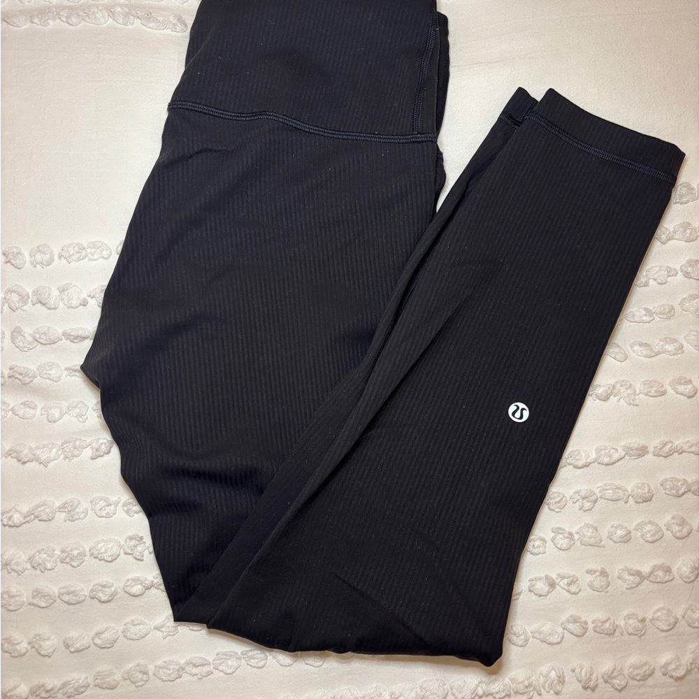 Lululemon Wunder Train High-Rise Ribbed Tight 25”